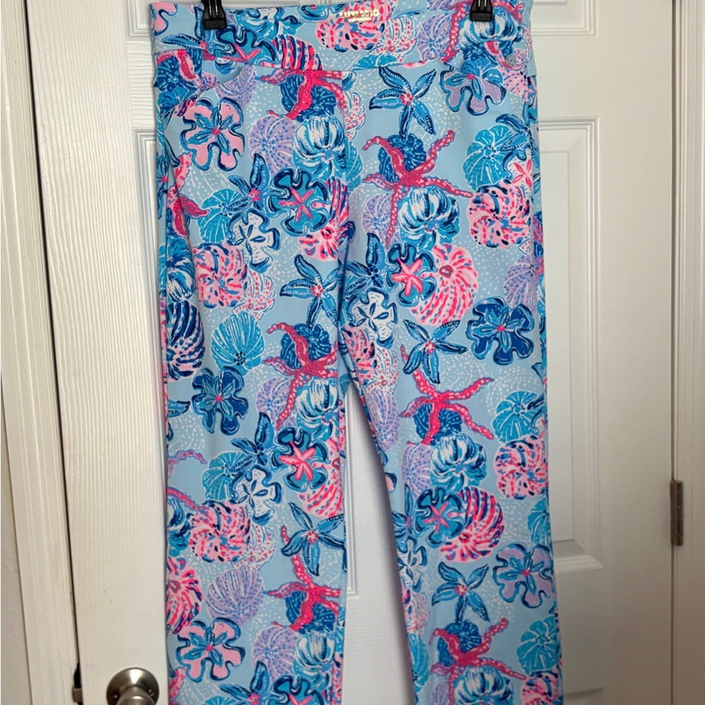 Lilly Pulitzer Luxletic Print capri pants